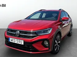 Röd Begagnad 2021 VW Taigo R-line SUV | 269 900 kr (Marknadspris)