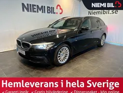 Svart Begagnad 2017 BMW 520 Sport Line Kombi | 249 900 kr (Lite dyr)