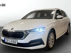 Vit Begagnad 2024 Skoda Octavia Ambition Kombi | 289 900 kr (Bra pris)