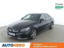 Svart Begagnad 2018 Mercedes C220 AMG line Sedan | 269 000 kr (Marknadspris)
