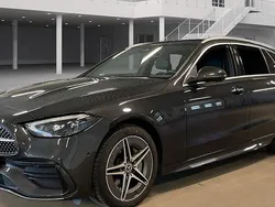 Grå Begagnad 2023 Mercedes C300e AMG line Kombi | 549 000 kr (Dyr)