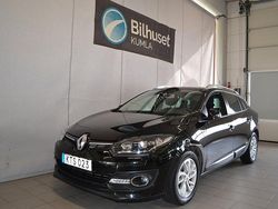 Svart Begagnad 2015 Renault Mégane GrandTour LIMITED Kombi | 129 000 kr (Dyr)