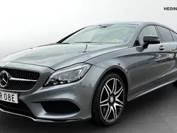 Ljusgrå (grey) Begagnad 2016 Mercedes CLS400 Sportkupé | 299 900 kr
