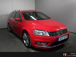 Röd Begagnad 2013 VW Passat GT Kombi | 84 900 kr (Marknadspris)