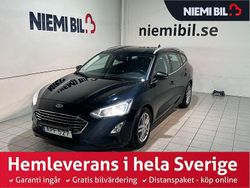 Svart Begagnad 2018 Ford Focus Titanium Kombi | 109 900 kr (Marknadspris)