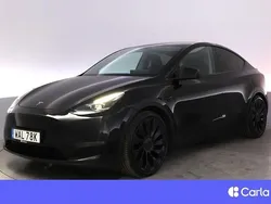 Svart Begagnad 2022 Tesla Model Y Performance SUV | 344 900 kr (Superpris)