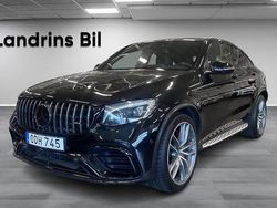 Svart Begagnad 2018 Mercedes GLC63 AMG AMG Sportkupé | 509 000 kr (Marknadspris)