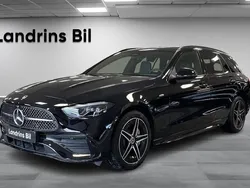 Svart Begagnad 2024 Mercedes C300e AMG Kombi | 599 000 kr (Marknadspris)