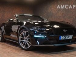 Svart Begagnad 2018 Ford Mustang GT Convertible Cab | 518 500 kr (Dyr)
