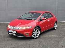 Röd Begagnad 2008 Honda Civic Sport Halvkombi | 49 000 kr (Marknadspris)