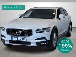 Vit Begagnad 2019 Volvo V90 CC Kombi | 279 900 kr (Marknadspris)