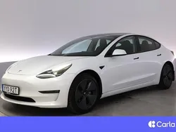 Vit Begagnad 2022 Tesla Model 3 Long Range Sedan | 377 900 kr (Marknadspris)