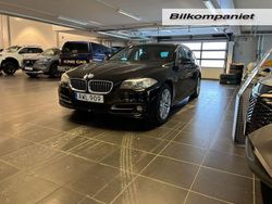 Svart Begagnad 2016 BMW 520 Comfort Edition Kombi | 129 000 kr (Marknadspris)
