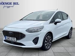 Vit Begagnad 2022 Ford Fiesta Titanium Halvkombi | 184 000 kr (Marknadspris)
