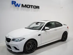 Vit Begagnad 2019 BMW M2 Competition Edition Sportkupé | 549 800 kr (Marknadspris)
