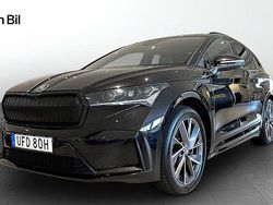 Svart (black magic metallic) Begagnad 2022 Skoda Enyaq iV SportLine SUV | 329 900 kr (Marknadspris)