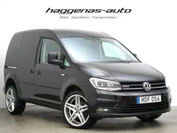 Svart Begagnad 2016 VW Caddy Minibuss | 169 000 kr (Marknadspris)