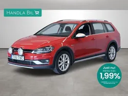 Röd Begagnad 2019 VW Golf Alltrack Kombi | 239 900 kr (Marknadspris)