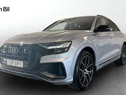 Silver Begagnad 2018 Audi Q8 S-Line SUV | 519 900 kr (Marknadspris)
