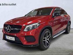 Röd Begagnad 2016 Mercedes GLE350 AMG line Sportkupé | 339 800 kr (Bra pris)