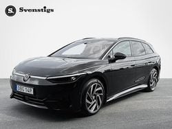 Svart (grenadilla black metallic) Begagnad 2024 VW ID.7 Pro Kombi | 519 000 kr (Lite dyr)