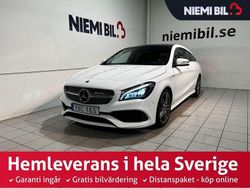 Vit Begagnad 2018 Mercedes CLA200 Shooting Brake AMG Kombi | 229 900 kr (Marknadspris)
