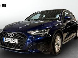 Navarrablå metallic Begagnad 2022 Audi A3 Proline | 229 000 kr (Marknadspris)