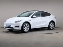 Vit Begagnad 2023 Tesla Model Y Long Range SUV | 435 000 kr (Bra pris)