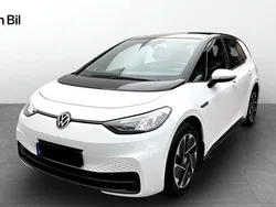 Glacier white/black Begagnad 2020 VW ID.3 Pro Halvkombi | 239 900 kr (Marknadspris)