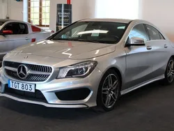 Silver Begagnad 2014 Mercedes CLA180 AMG Sedan | 189 900 kr (Marknadspris)