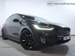 Svart Begagnad 2020 Tesla Model X Performance SUV | 529 900 kr (Lite dyr)