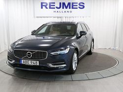 Mörkblå (blå) Begagnad 2017 Volvo V90 Inscription Kombi | 289 500 kr (Dyr)