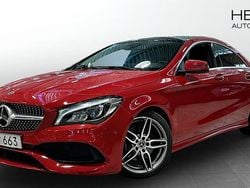 Röd (red) Begagnad 2018 Mercedes CLA220 AMG line Sedan | 219 900 kr (Bra pris)