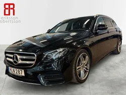 Svart Begagnad 2018 Mercedes E220 AMG Kombi | 349 900 kr (Lite dyr)