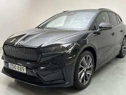Svart Begagnad 2022 Skoda Enyaq iV SportLine SUV | 375 000 kr (Superpris)