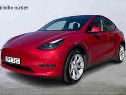 Röd Begagnad 2022 Tesla Model Y Long Range AWD SUV | 329 900 kr (Bra pris)