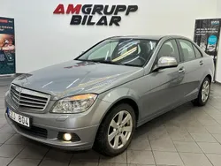 Grå Begagnad 2008 Mercedes C180 Sedan | 59 900 kr (Marknadspris)
