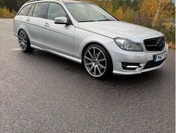 Silver Begagnad 2012 Mercedes C220 AMG Kombi | 120 000 kr (Lite dyr)