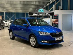 Blå Begagnad 2018 Skoda Fabia Style Halvkombi | 144 900 kr (Marknadspris)