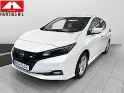 Vit Begagnad 2022 Nissan Leaf N-Connecta Halvkombi | 189 900 kr (Marknadspris)