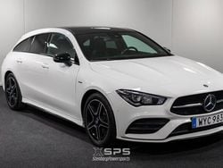 Vit Begagnad 2020 Mercedes CLA200 Shooting Brake AMG Kombi | 269 000 kr (Marknadspris)