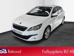 Vit Begagnad 2016 Peugeot 308 Active Halvkombi | 84 000 kr (Marknadspris)
