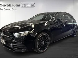 Svart Begagnad 2022 Mercedes A250 AMG Halvkombi | 289 000 kr (Superpris)
