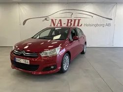 Röd Begagnad 2012 Citroën C4 Halvkombi | 74 900 kr (Marknadspris)