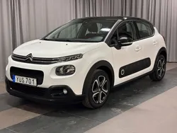 Vit Begagnad 2018 Citroën C3 Feel Halvkombi | 109 900 kr (Marknadspris)