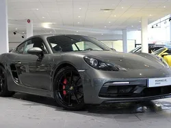 Mörkgrå Begagnad 2020 Porsche 718 Cayman GTS Sportkupé | 975 000 kr