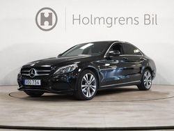 Svart Begagnad 2018 Mercedes C200 Sedan | 208 900 kr (Bra pris)