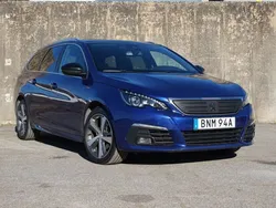 Blå Begagnad 2020 Peugeot 308 GT-line Kombi | 189 900 kr (Lite dyr)