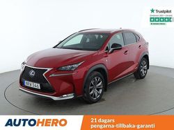 Röd Begagnad 2017 Lexus NX300h Sport Line SUV | 249 000 kr (Marknadspris)