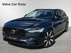 Blå Begagnad 2024 Volvo V90 Plus Kombi | 499 900 kr (Marknadspris)